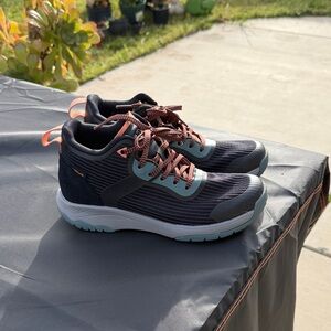 Teva Black and Blue Ankle Boots